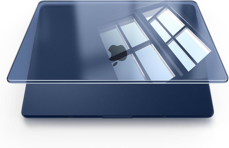 soonjet Compatible with MacBook Air 13 inch Case, Crystal Clear Shell, Fits 2022-2025 M4/M3/M2 Models A3240 A3113 A2681, Color-Matched Transparent Design for All MacBook Air 13.6 inch, Midnight - Image 1